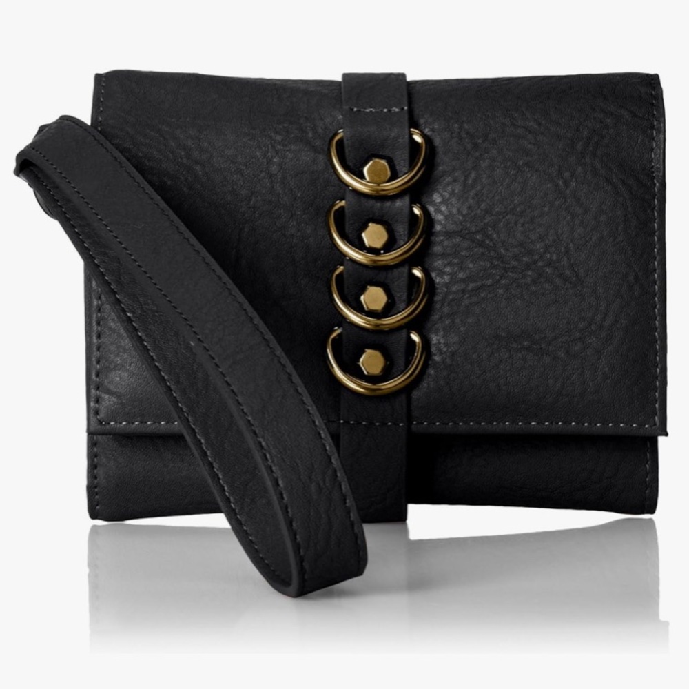Big Buddha: Black Vegan Leather Wallet